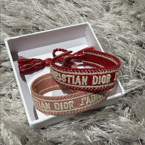 Dior Jewelry - Dior Red and Pink Bracelets (Set)